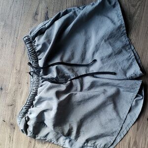 Gray nike shorts